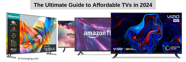 TV buying Guide text with TV photo